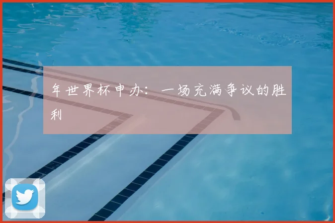 年世界杯申办：一场充满争议的胜利